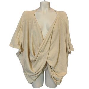 Save‎ the Ocean Beige Twist Wrap One Size